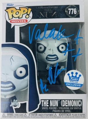 Bonnie Aarons Signed The Nun Funko Pop 776 Exclusive Horror Autograph Bas 779