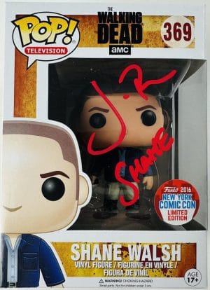 Jon Bernthal Signed Shane Walsh Funko 369 The Walking Dead Autograph Bas 886