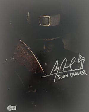 Alex Armbruster Signed 11X14 Photo Thanksgiving John Carver Autograph Bas 959