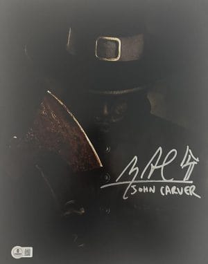 Alex Armbruster Signed 11X14 Photo Thanksgiving John Carver Autograph Bas 958