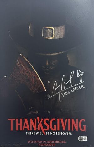 Alex Armbruster Signed 11X17 Photo Thanksgiving John Carver Autograph Bas 572