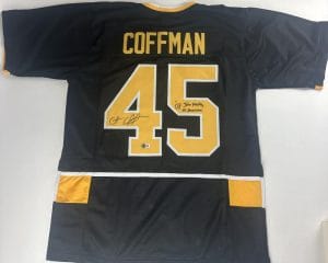 Chase Coffman Signed Custom Jersey Missouri Tigers Mizzou Autograph Bas J739