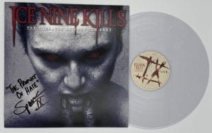 Spencer Charnas Signed Ice Nine Kills Predator Becomes The Frey Record Bas K53