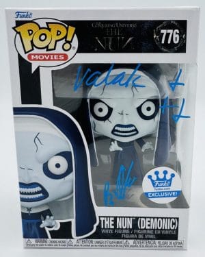 Bonnie Aarons Signed The Nun Funko Pop 776 Exclusive Conjuring Autograph Bas K09