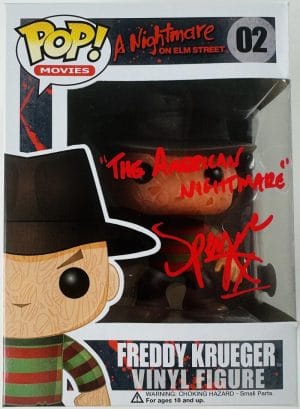 Spencer Charnas Signed Freddy Krueger Funko 02 Ice Nine Kills Autograph Bas 779