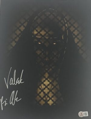 Bonnie Aarons Signed 11X14 Photo The Nun 2 Beckett The Conjuring Autograph Bas 0