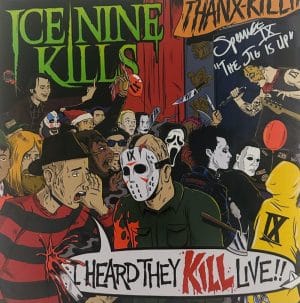 Spencer Charnas Signed Ice Nine Kills They Kill Live Album Vinyl Autograph Bas 4