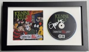 Spencer Charnas Signed Ice Nine Kills Framed Cd They Kill Live Autograph Bas K97