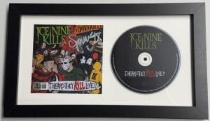 Spencer Charnas Signed Ice Nine Kills Framed Cd They Kill Live Autograph Bas K95