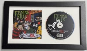 Spencer Charnas Signed Ice Nine Kills Framed Cd They Kill Live Autograph Bas K98