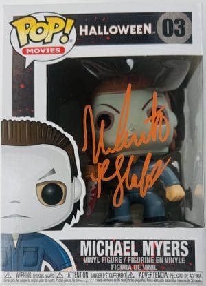 Nick Castle Signed Michael Myers Funko Pop 03 Halloween Horror Autograph Bas 440
