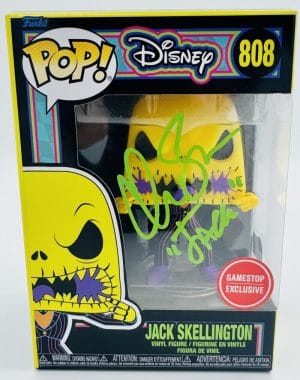 Chris Sarandon Signed Jack Skellington Funko Nightmare Before Christmas Bas K48