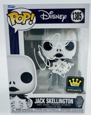 Chris Sarandon Signed Jack Skellington Funko Nightmare Before Christmas Bas K01