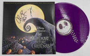 Chris Sarandon Signed Nightmare Before Christmas Vinyl Album Autograph Bas J33