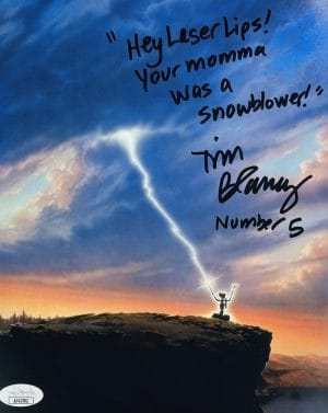 Tim Blaney Signed Johnny 5 8X10 Photo Autograph Short Circuit Five Jsa Coa 582