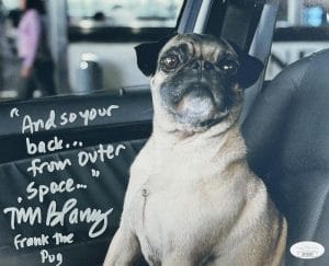 Tim Blaney Signed Frank The Pug 8X10 Photo Men In Black Autograph Jsa Coa 565