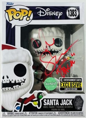 Chris Sarandon Signed Jack Skellington Funko Nightmare Before Christmas Bas 815