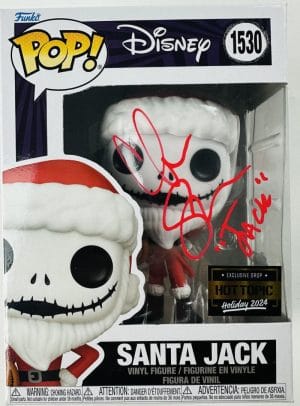 Chris Sarandon Signed Jack Skellington Funko Nightmare Before Christmas Bas 820