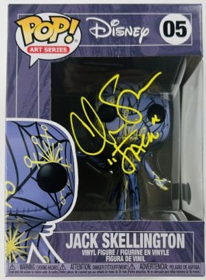 Chris Sarandon Signed Jack Skellington Funko Nightmare Before Christmas Bas 810