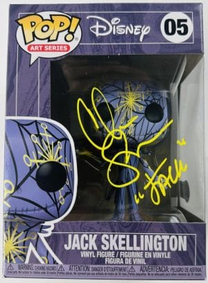 Chris Sarandon Signed Jack Skellington Funko Nightmare Before Christmas Bas 811