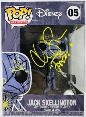 Chris Sarandon Signed Jack Skellington Funko Nightmare Before Christmas Bas 805