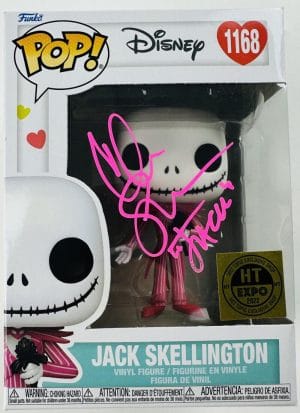 Chris Sarandon Signed Jack Skellington Funko Nightmare Before Christmas Bas 821