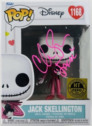Chris Sarandon Signed Jack Skellington Funko Nightmare Before Christmas Bas 825