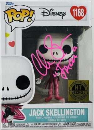 Chris Sarandon Signed Jack Skellington Funko Nightmare Before Christmas Bas 823