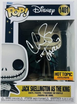 Chris Sarandon Signed Jack Skellington Funko Nightmare Before Christmas Bas 800