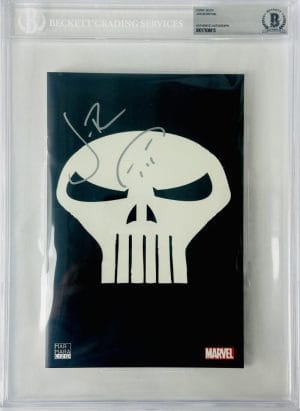 Jon Bernthal Signed Punisher Kills Marvel Glow In The Dark Paralel Variant Bas 5