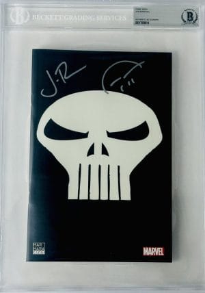 Jon Bernthal Signed Punisher Kills Marvel Glow In The Dark Paralel Variant Bas 4