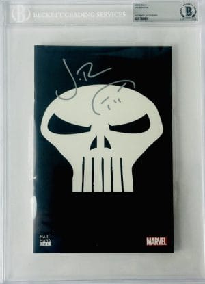Jon Bernthal Signed Punisher Kills Marvel Glow In The Dark Paralel Variant Bas 0