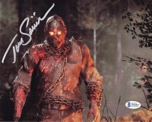 Tom Savini Signed 8X10 Photo Jason Voorhees Friday The 13Th Autograph Bas 827