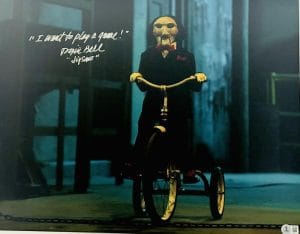Tobin Bell Signed 16X20 Photo Saw Jigsaw Poster Horror Autograph Bas Coa 244