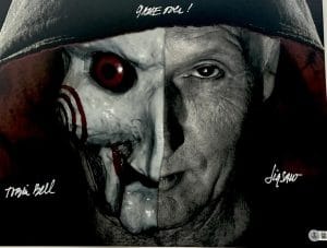 Tobin Bell Signed 16X20 Photo Saw Jigsaw Poster Horror Autograph Bas Coa 235