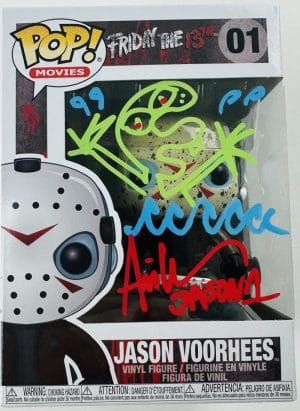 Ari Lehman Signed Jason Voorhees Funko 01 Friday The 13Th Autograph Bas 059
