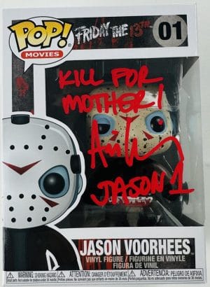 Ari Lehman Signed Jason Voorhees Funko 01 Friday The 13Th Autograph Bas 029