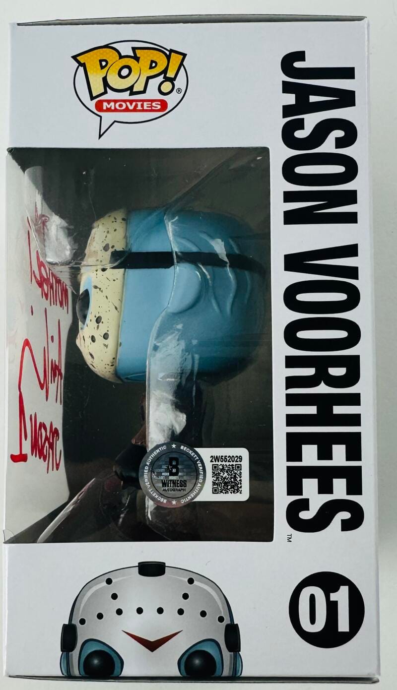 Ari Lehman Signed Jason Voorhees Funko 01 Friday The 13Th Autograph Bas 029 - Image 2