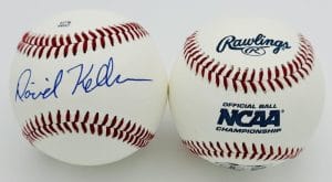David Kellum Signed Official Ncaa Baseball Ole Miss Rebels Sec Autograph Bas J40
