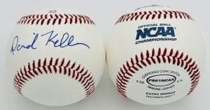 David Kellum Signed Official Ncaa Baseball Ole Miss Rebels Sec Autograph Bas K42