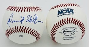 David Kellum Signed Official Ncaa Baseball Ole Miss Rebels Sec Autograph Bas K39