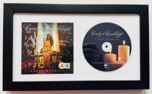 Gabby Barrett Signed Carols And Candlelight Framed Cd Autograph Beckett Bas K49