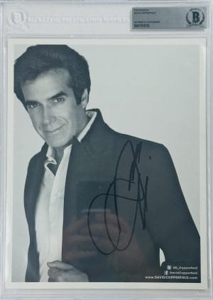 David Copperfield Signed Magician 8X10 Photo Autograph Autographed Bas Slabbed