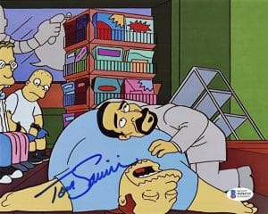 Tom Savini Signed 8X10 Photo The Simpsons Worst Episode Ever Autograph Bas 725