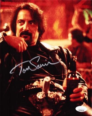 Tom Savini Signed 8X10 Photo From Dusk To Dawn Sex Machine Autograph Bas 718
