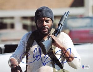Chad Coleman "Tyreese" Signed 8X10 Photo Amc The Walking Dead Autograph Bas J23