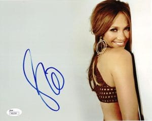Jennifer Lopez Signed 8X10 Photo Jlo Autograph Autographed Singer Actress Jsa 90