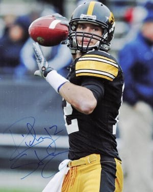 Ricky Stanzi Signed 8X10 Photo Iowa Hawkeyes Autograph Autographed Chiefs J3