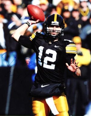 Ricky Stanzi Signed 8X10 Photo Iowa Hawkeyes Autograph Autographed Chiefs J4