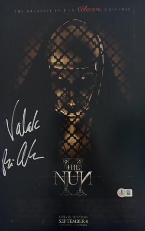 Bonnie Aarons Signed 11X17 Photo Poster The Nun Beckett The Conjuring Bas 616